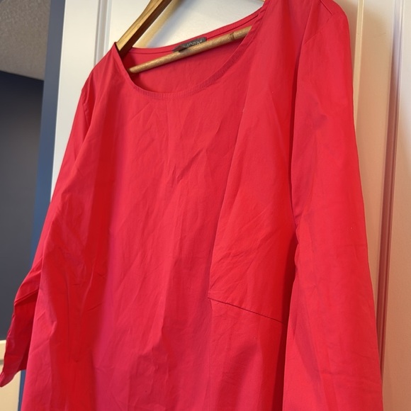 Coal pink Jessica London plus size 26W top with lace trim - Picture 2 of 12